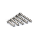 High quality big hex m21 flange bolt color bolts